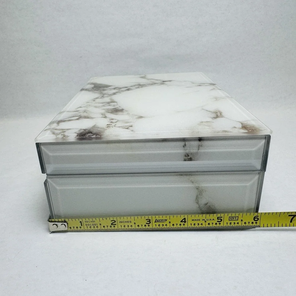 Lola Rose Large Silver Saver Treasure Box with Insert Tray